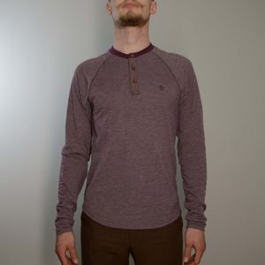 Men's Original Penguin Henley (Small)
